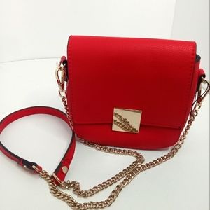 Zara red crossbody purse